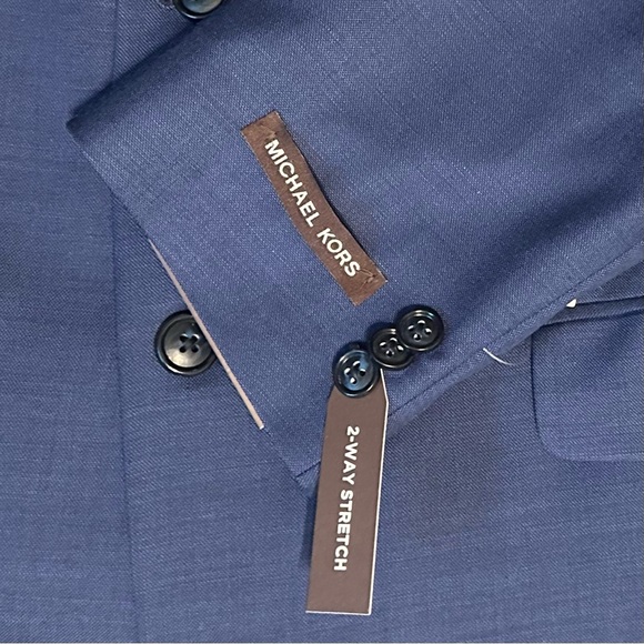 NWT Michael Kors Performance Stretch Suit Coat - Picture 5 of 9